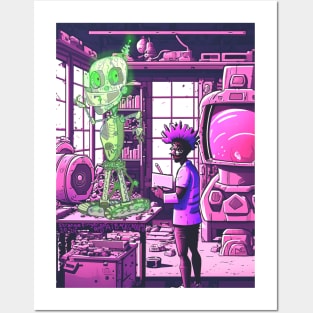 Weird Robot Posters and Art